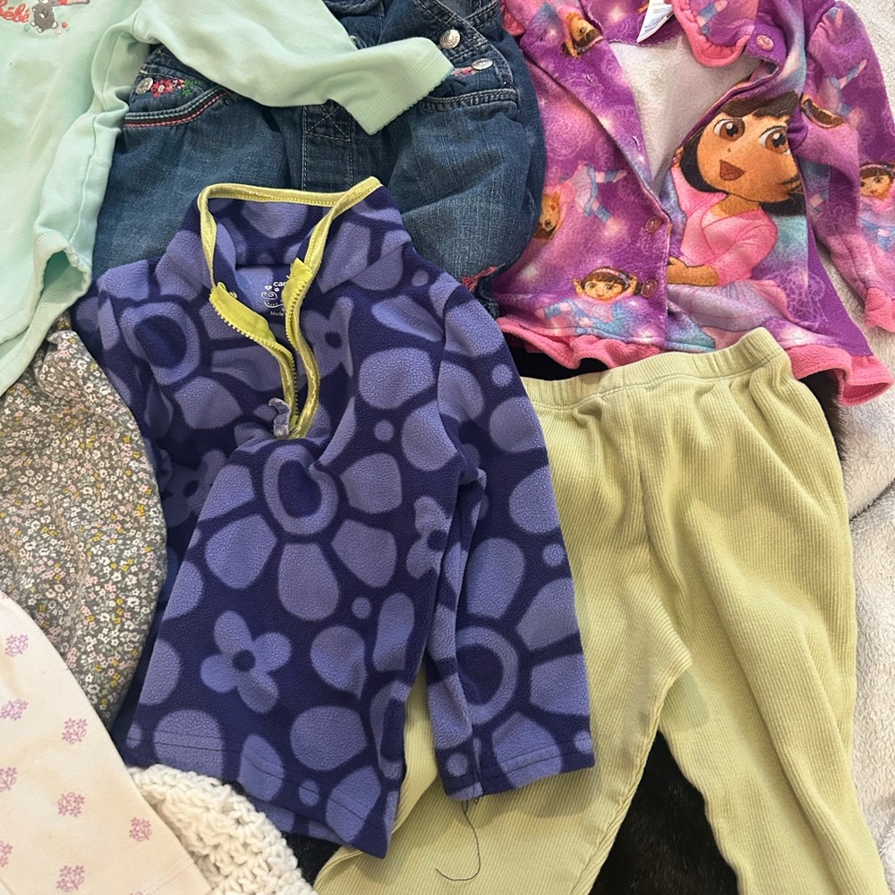 👶🎀 Baby Girl NAME BRAND BUNDLE – 14 Pieces – 6 Months to 2T (Mostly 12M!)